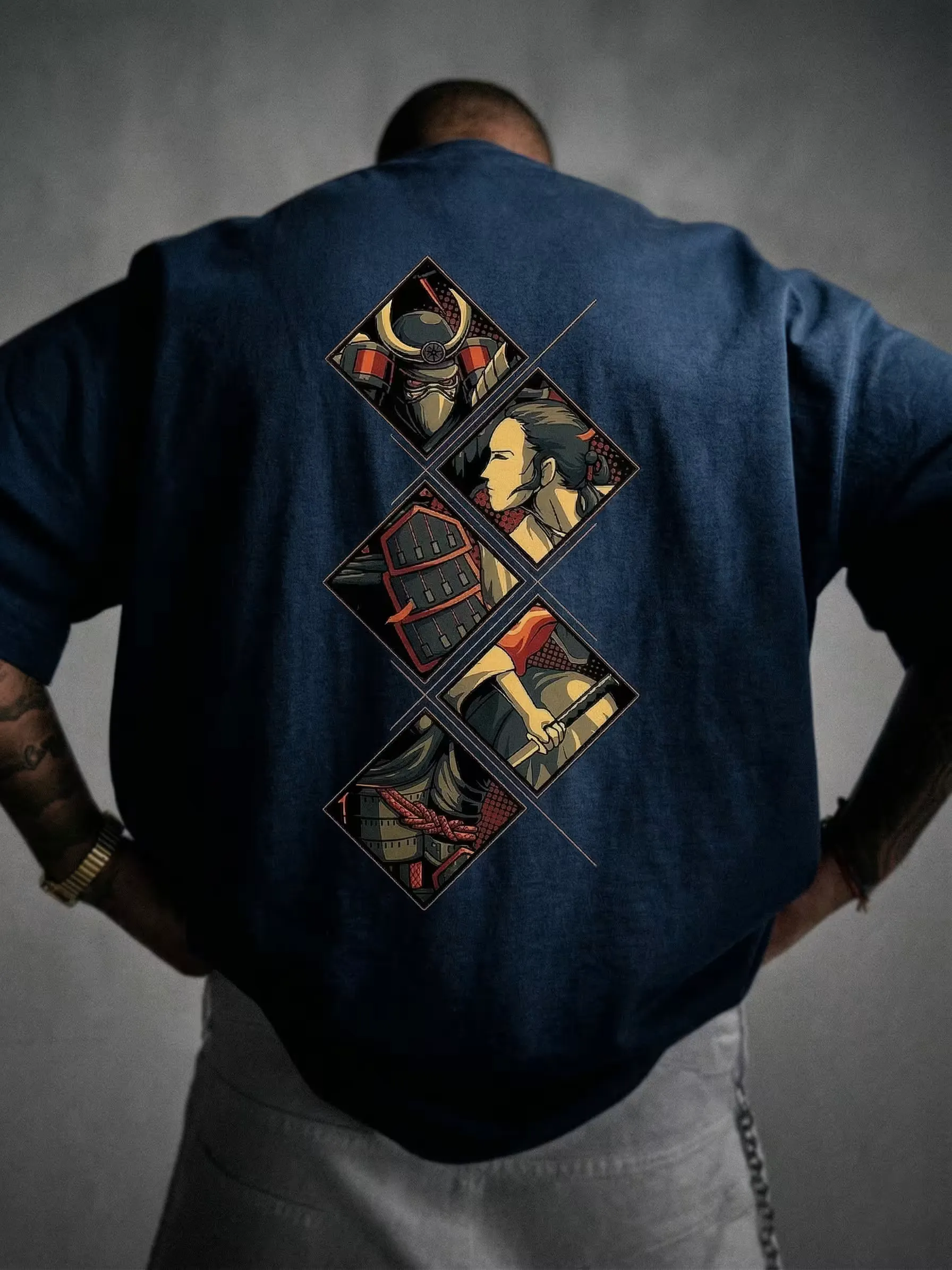 Tejido índigo ARK — detalle textil